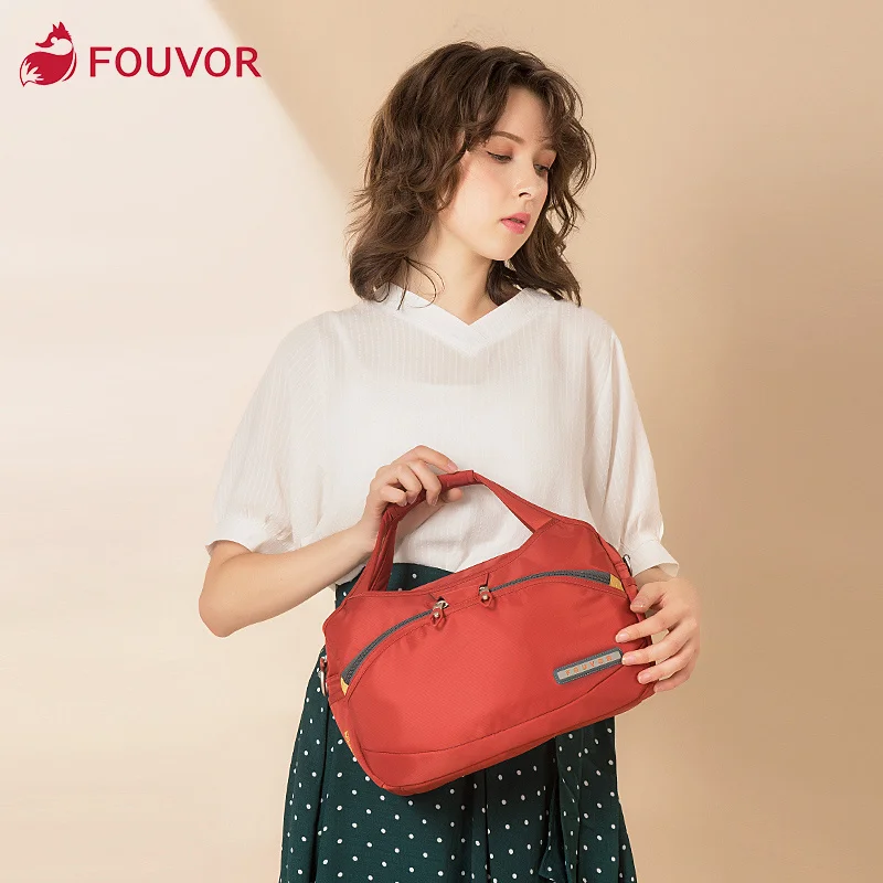 

Fouvor 2023 New 2023 Oxford Handbag For Women Nylon Large Capacity Canvas Bag Female Shoulder Messenger bag 2587-10