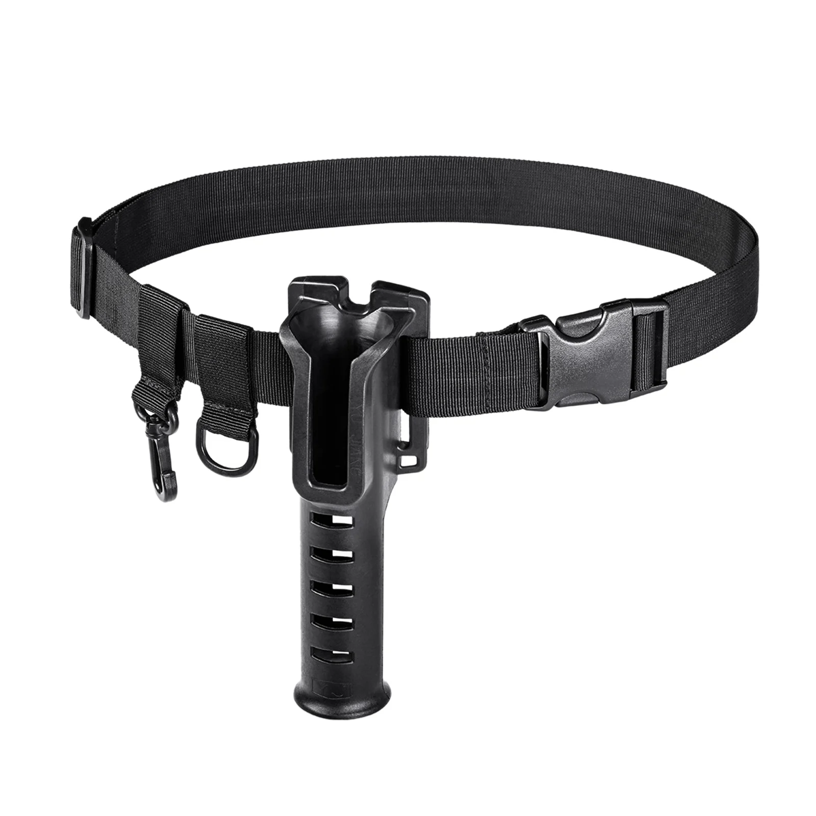 

Portable Fishing Pole Inserter Waist Belt Fishing Rod Holder Pole Inserting Rack Adjustable Belt for Outdoor Fishing Men