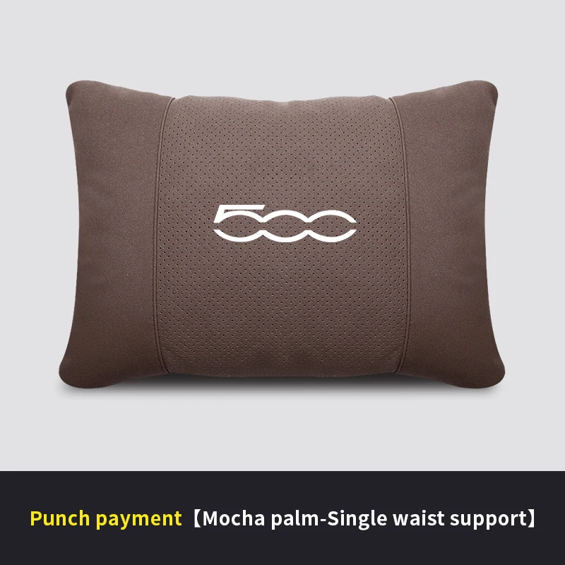 

Интерьер автомобиля, 5 цветов, подголовник с возможностью выбора для Fiat 500, автоподголовник, поддержка шеи, поясничная подушка, мягкая подушка для шеи, аксессуары