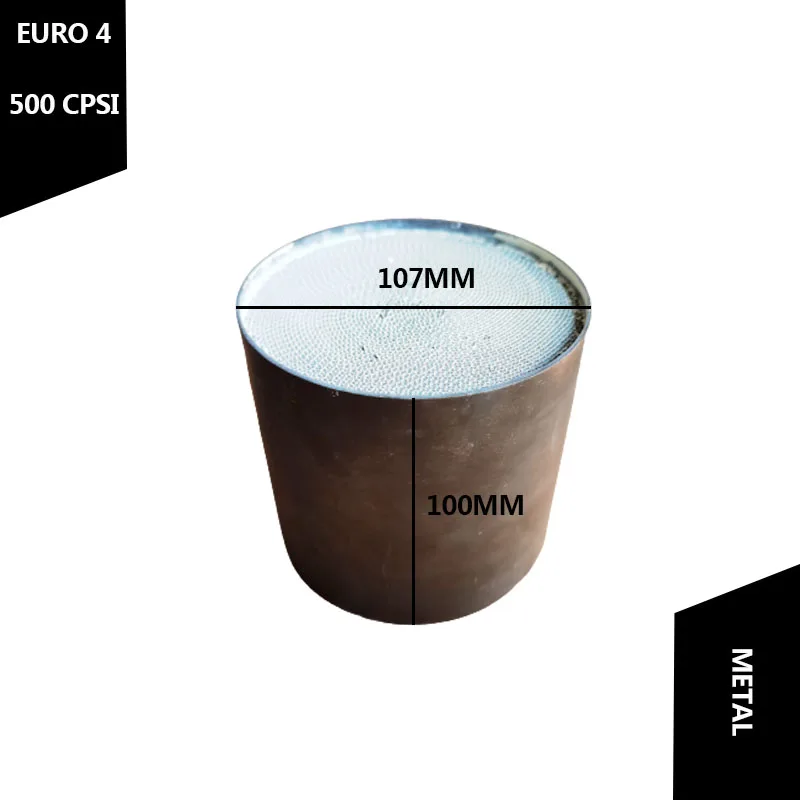 

Металлический каталитический медовый гребень Евро 4 107*100 мм 500CPSI, каталитический конвертер, подходит для замены автомобильного каталитического эффекта