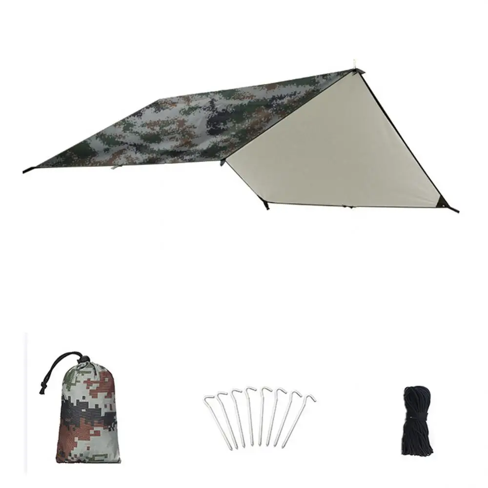 

Super Light Rodless Canopy Awning Anti-sunbur Dungaree Outdoor Camping Tent Camping Equipment Multicolor Rain-proof