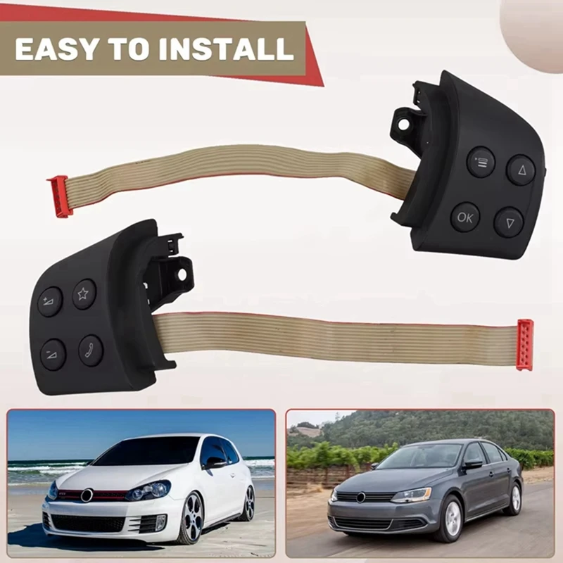 Автомобильная многофункциональная кнопка управления рулевым колесом для VW Jetta