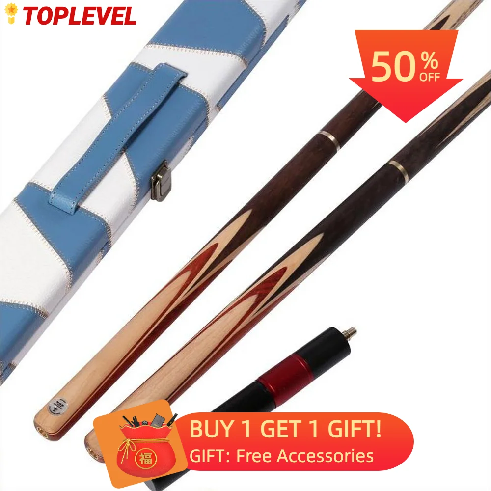 

Original BCE BMS-21 Snooker Cue High-end Billiard Cue Kit Stick with Case with Extension 9.8-10mm Tip Snooker Cue Mark Selby Use