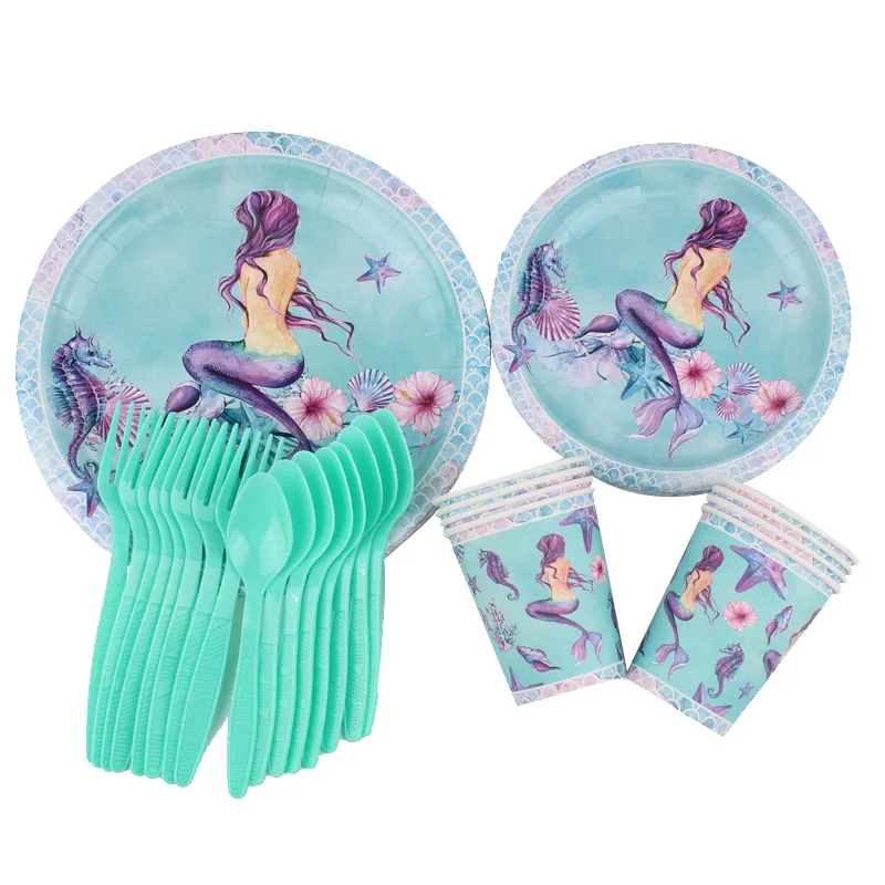 Paper Cup Plate Napkin Birthday Party Decoration Baby Shower