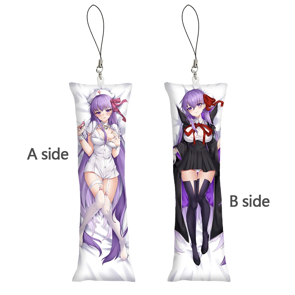 Брелок с кулоном дакимакура из аниме Fate Fsn Fgo Mini милая мультяшная подвеска