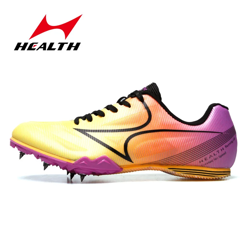 

Breathable Men Track Field Sprint Spikes Professional Full-length Middle Distance Race Triple Jump High Jump Sneakers