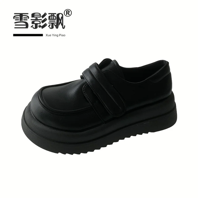 Туфли. Лоферы на толстой подошве. Маленькие кожаные туфли. Осень 2024. Женские туфли