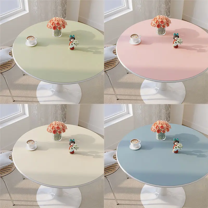 

The tablecloth waterproof oil disposable hot round big round table _Jes4082