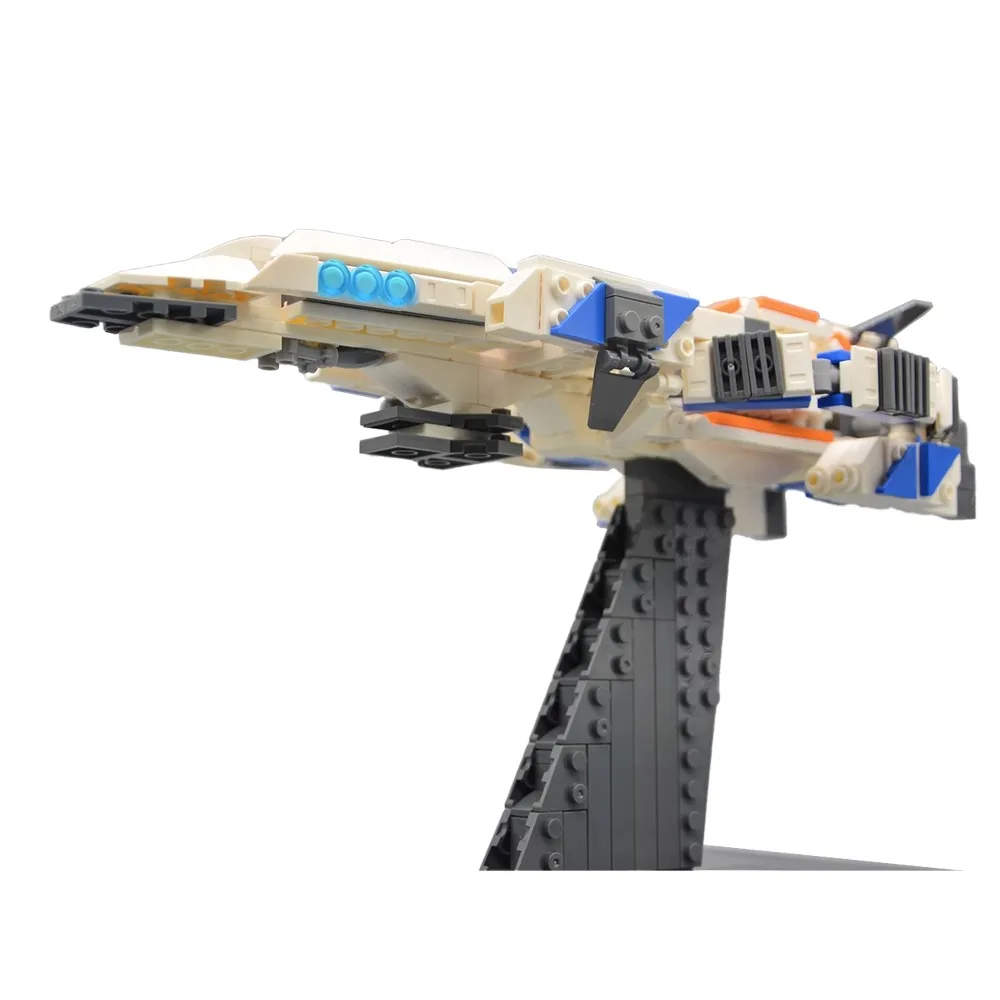 Серия космических фильмов MOC корабль Вселенной строительный блок модель сделай