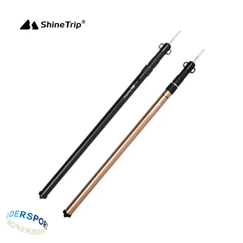 

Outdoor Aluminum Alloy 210cm * 2.8cm Ceiling Pole Tent Hall Convenient Telescopic Support Pole Black Champagne Two Colors