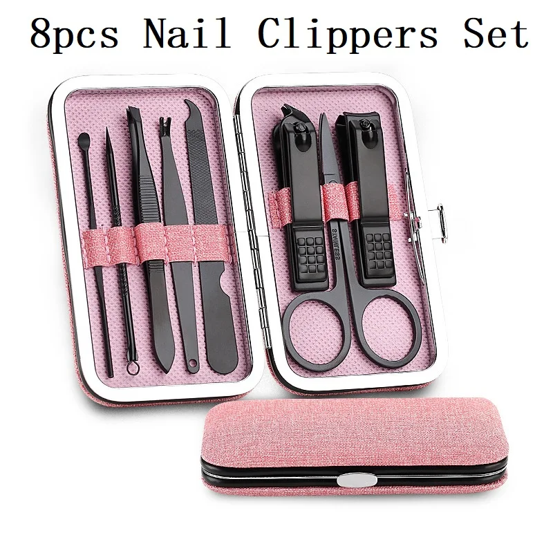 

8 шт., набор инструментов для маникюра и педикюра
