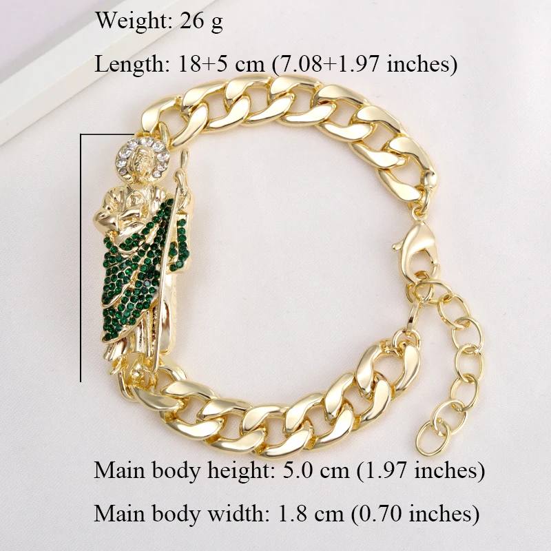 Новинка модные ювелирные изделия GrayBirds Религиозный браслет в стиле Святого Иуды