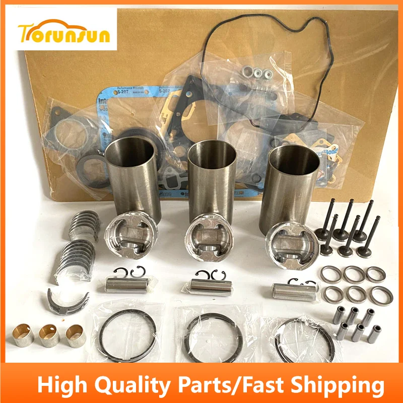 

Kubota D1503 Engine Overhaul Rebuild Kit For KX91-3 U35 R420 L3010 Repair Parts