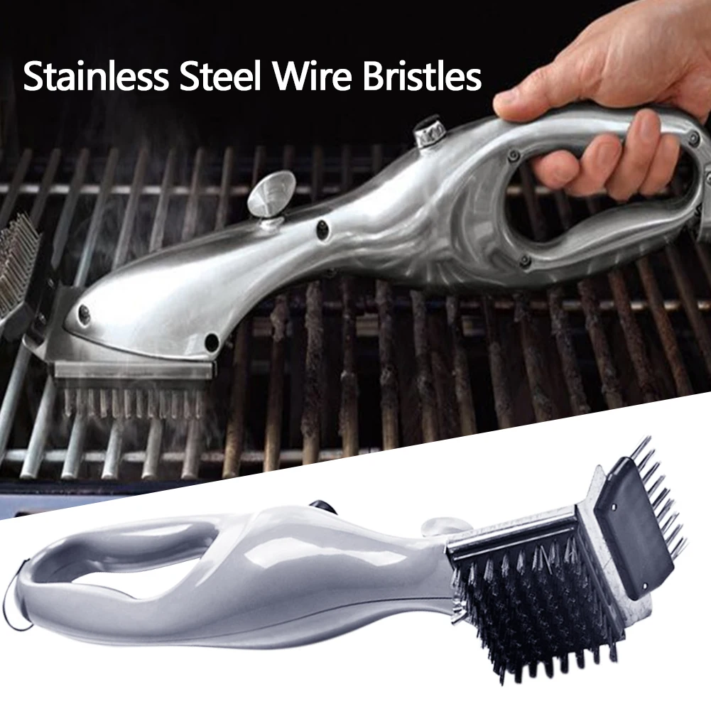 

Portable Barbecue Grill Cleaning Brush Outdoor Grill Cleaner BBQ Grill Steam Cleaning Tool Steam or Gas Accessories Cooking Tool