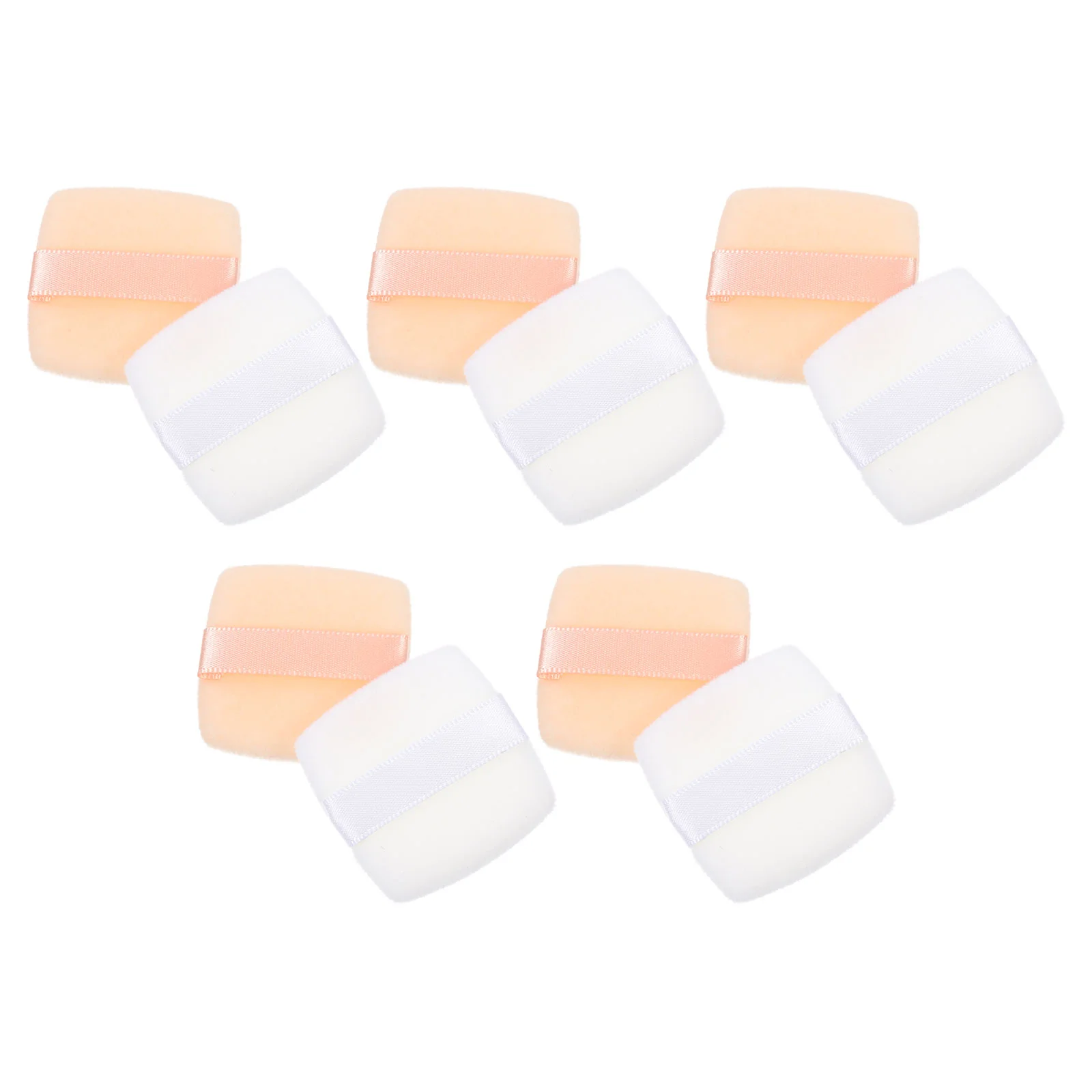 

Puffs Puff Makeupbody Loose Portable Ribbon Comfortable Foundation Pressed Breathable Decorative Setting Facial Pads Girl