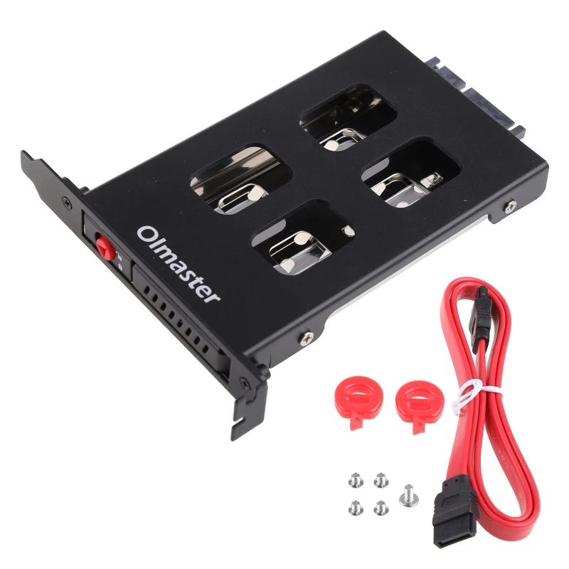 

Hard Disk Adapter Rack Bracket HDD SSD 2.5In PCI Single Hard Disk Bracket K0AC