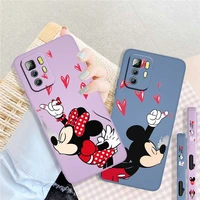 disney mickey mouse london liquid left rope soft for xiaomi redmi note 11 10s 10 9s 9t 9 8t 8 pro plus 7 6 5 4g 5g phone case