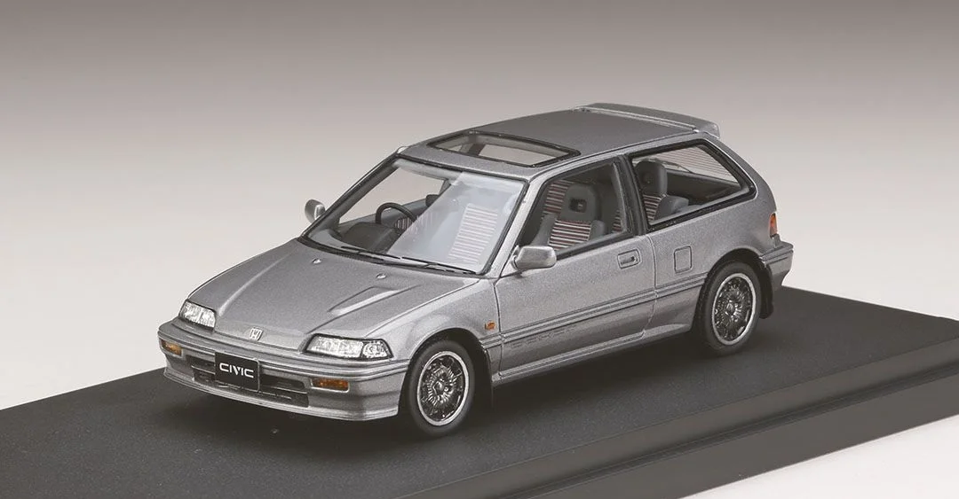 

MARK43 1/43 Honda Mugen Civic Si EF3 CF-48 Unlimited Grey Sports Car Model