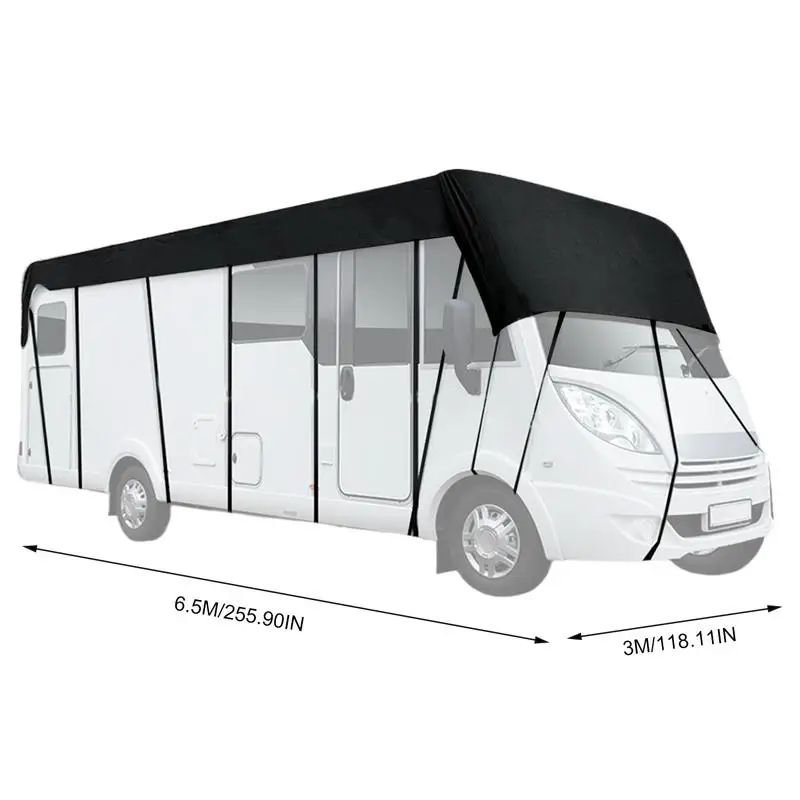 210D ткань Оксфорд Чехол для автофургона 21X10 футов Водонепроницаемый зимний чехол
