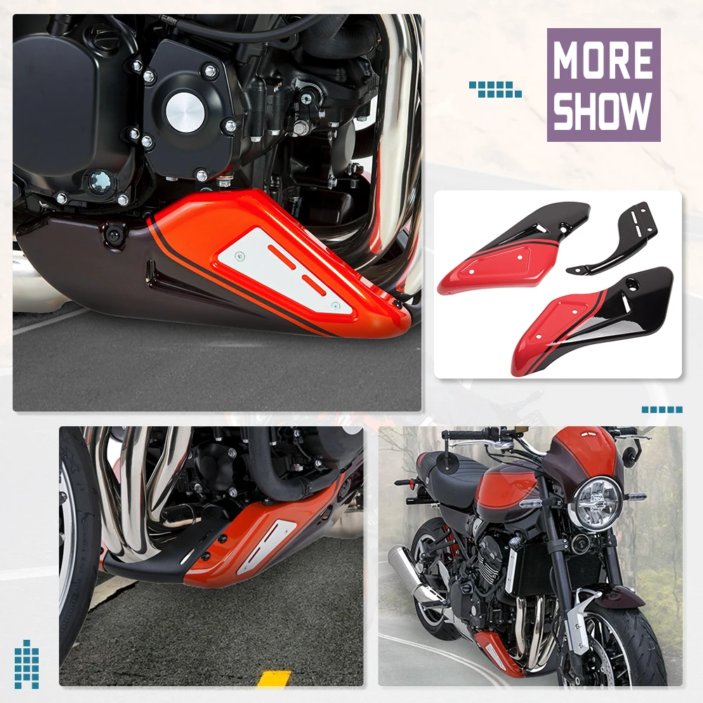 Z900RS Передняя панель мотоцикла Нижняя обтекатель шасси Защитная крышка двигателя