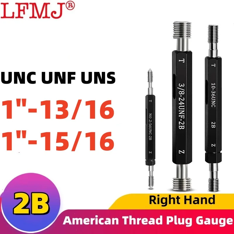 1 шт. 2B UNC UNF UNS UNEF стальной измерительный прибор американский стандартный