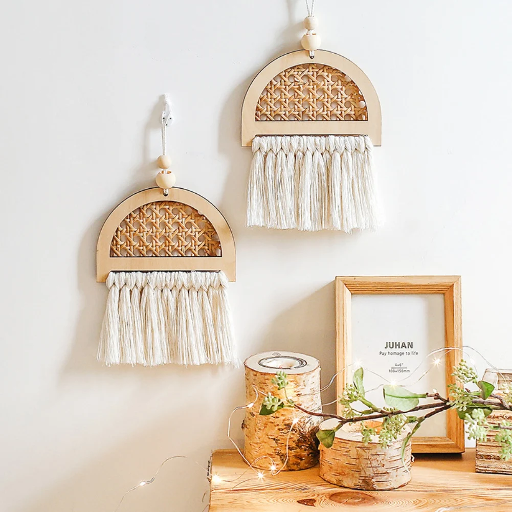 

Плетеная настенная подвеска, искусство, Декор, настенная подвеска