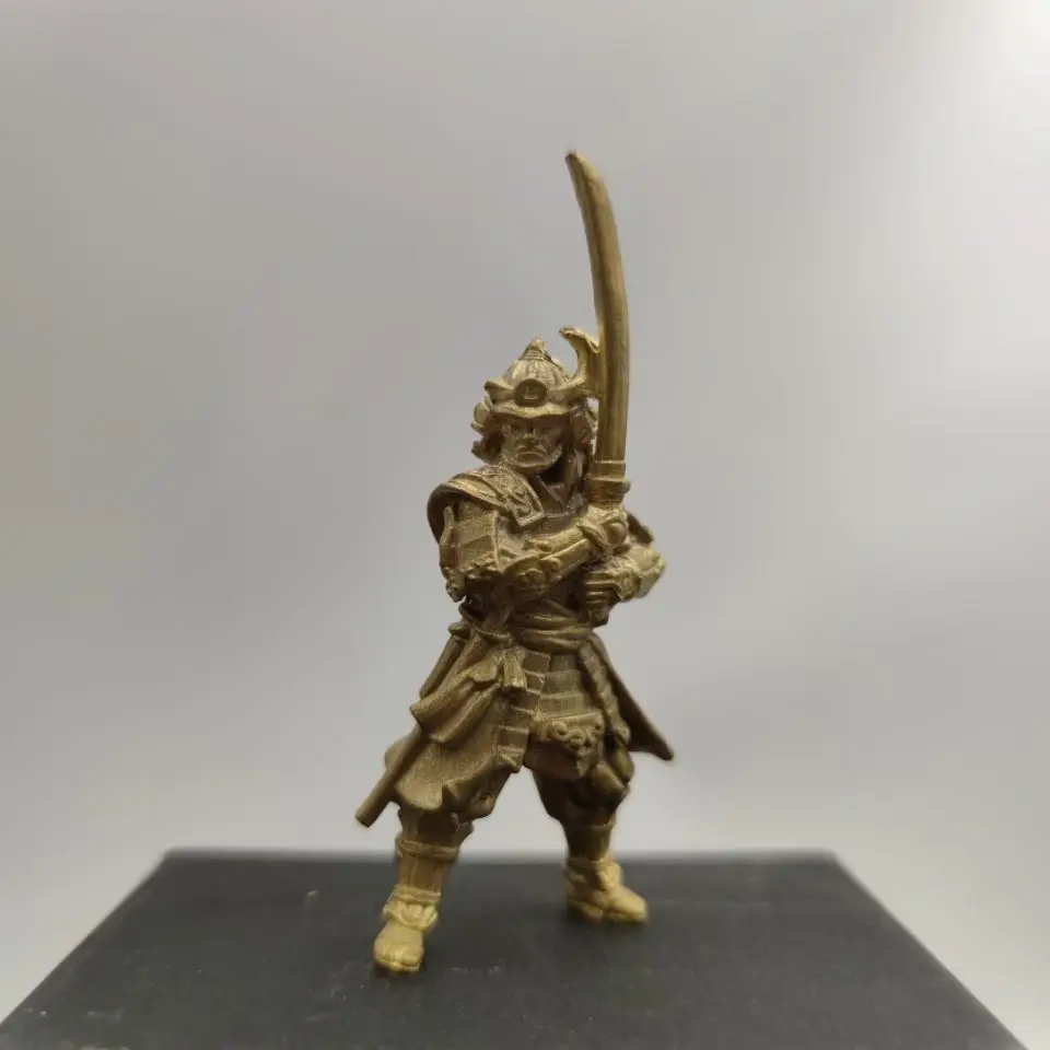 Японская Броня из чистой меди железный самурай Ретро Броня японские ремесла