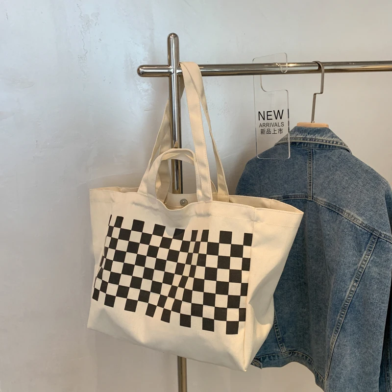 

Japanese style, ladies shoulder bag, wearable, shopping bag, high-capacity student bag, fashionable canvas bag, simple handbag
