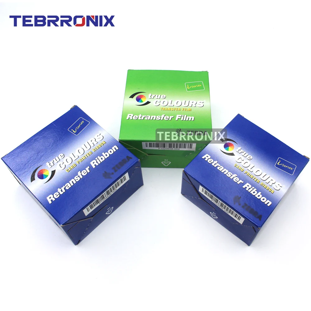 3ПК 800012 -601C новая оригинальная цветная лента YMCKO для принтера ID-карт Zebra ZXP8 ZXP9 -445C