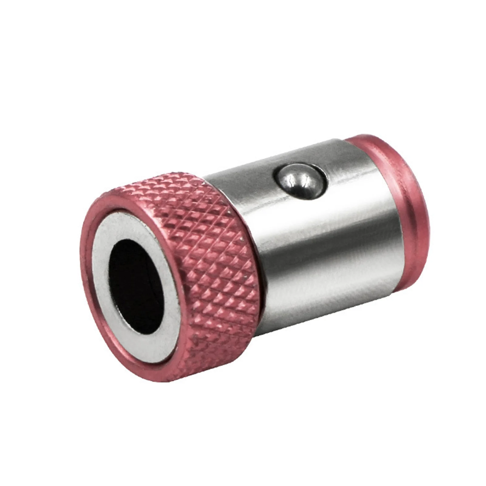 

Practical Powerful Alloy Steel Electric Screwdriver Magnetic Ring For 6.35mm Drill Bit Bracket Durable Strong Magnetizer