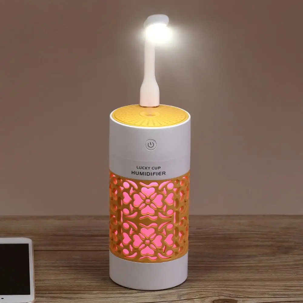 Увлажнитель воздуха ультразвуковой 3 в 1 с питанием от USB и светодиодсветодиодный
