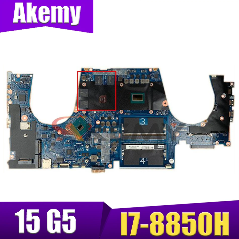 

FOR HP ZB15G5 ZBOOK 15 G5 SPS-MB DSC P2 4G-GPU I7-8850H CPU WIN laptop motherboard DA0XW2MBAG0 L28699-601