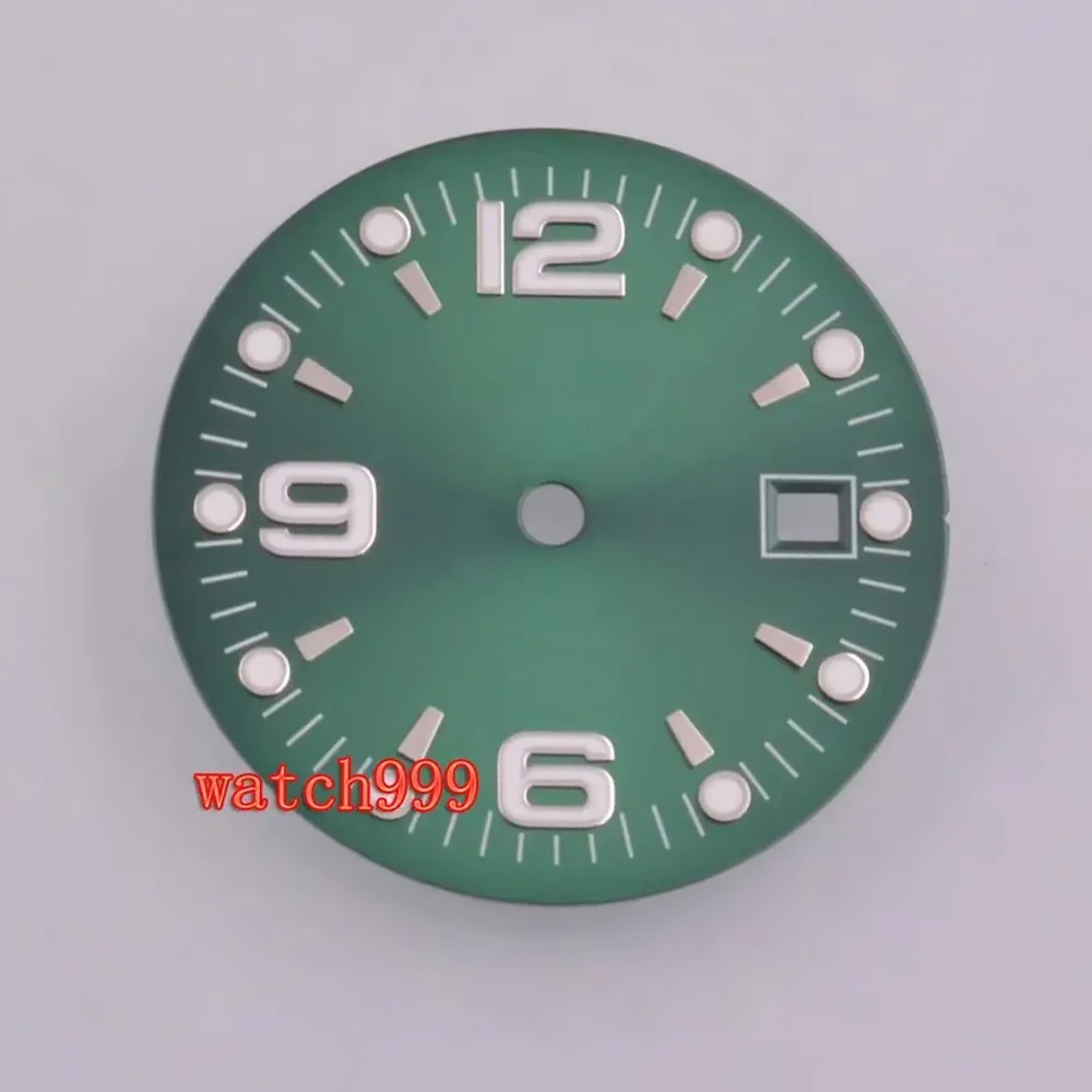 Стерильный циферблат часов 31 5 мм подходит для ETA 2836 2824 Miyota 8215 821A 8205 DG2813 3804 Sea gull 1612 с