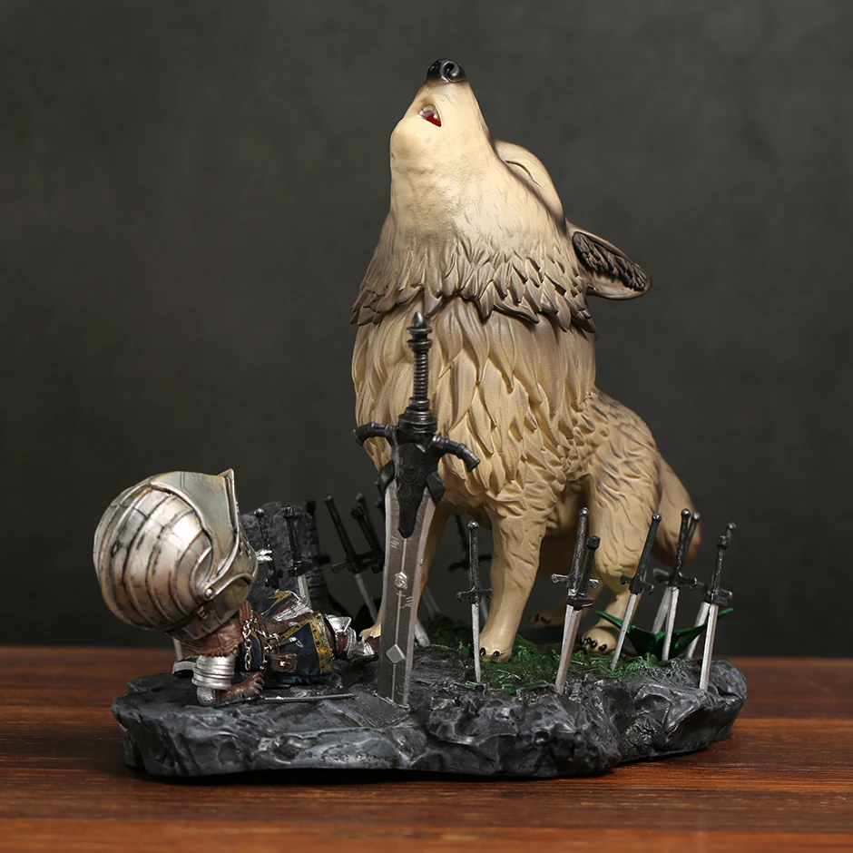 

Figurine Dark Souls The Great Grey Wolf Sif PVC Figure Collectible Model Doll For Display