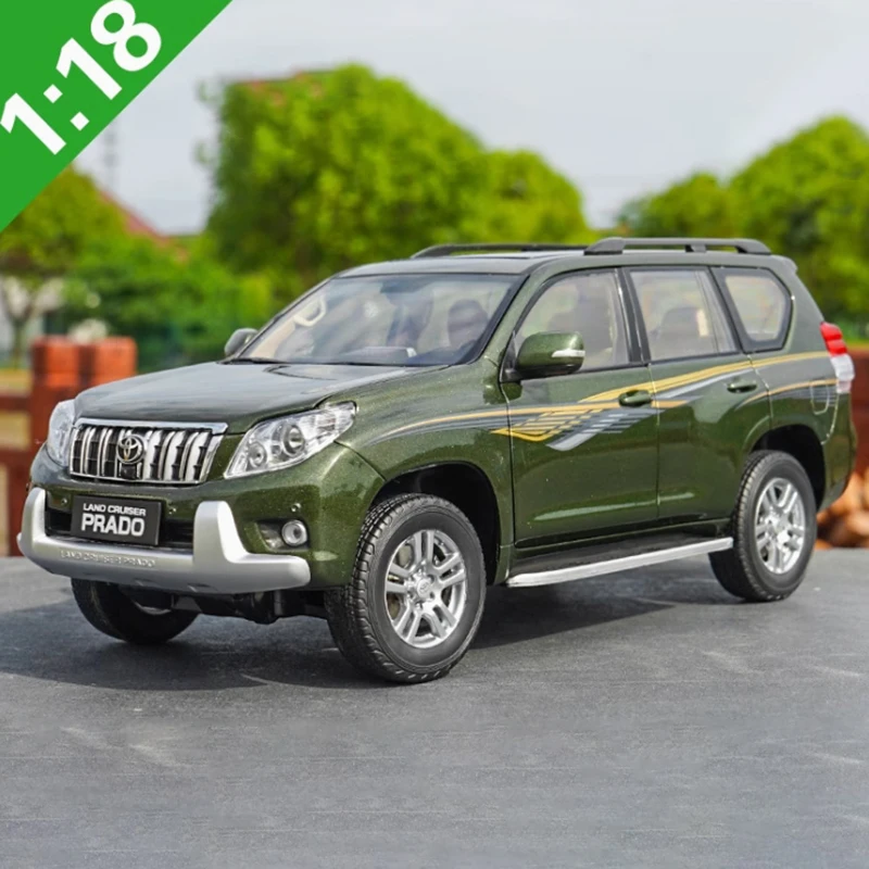 Литой под давлением масштаб 1:18 PRADO LAND CRUISER внедорожник из сплава модель моторного