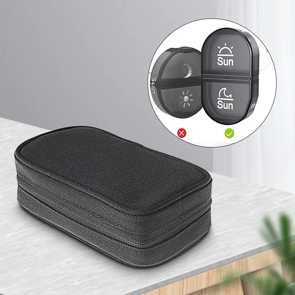 

Travel Pill Case Convenient Weekly Pill Medicine Organizer Case Independent BPA Free Pill Container