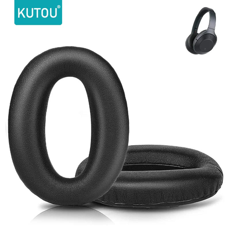

KUTOU Earpads for Sony WH-1000XM2 Replacement Ear Pads MDR-1000X Headphone Pads Headphone Repair Parts Memory Foam Pads