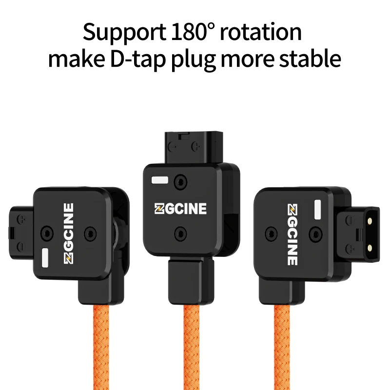 Кабель питания ZGCINE D-Tap к постоянному току 5,5*2,5 мм для монитора Amaran 60ds 60xs Atomos Ninja V, монитора Feelworld, светодиодная подсветка Hollyland Mars (art.: 3920d2b8ee3ff) - 3920d2b8ee3ff