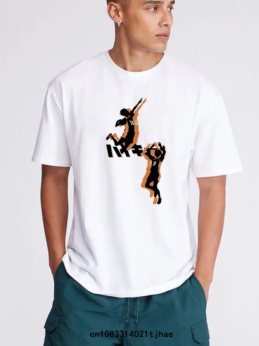 Haikyuu Karasuno Футболки С Аниме Для Мальчиков И Детей Короткими Рукавами Повседневная