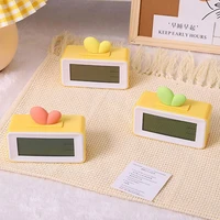 table clock useful battery operation date display eye catching digital clock for home led clock clock