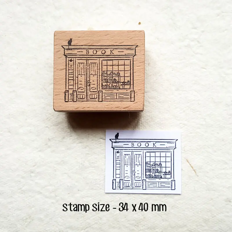 

Деревянный штамп Kawaii для скрапбукинга