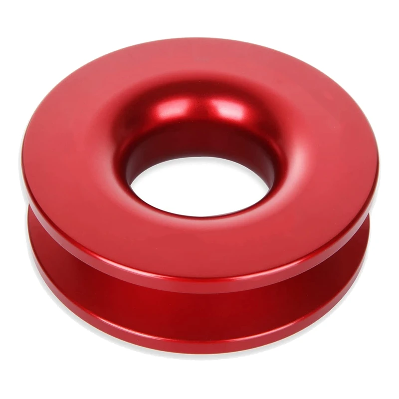 

Мягкая скоба, кольцо для восстановления лебедки, красное кольцо для восстановления лебедки для вездеходов, внедорожников, грузовиков, 41000 фунтов