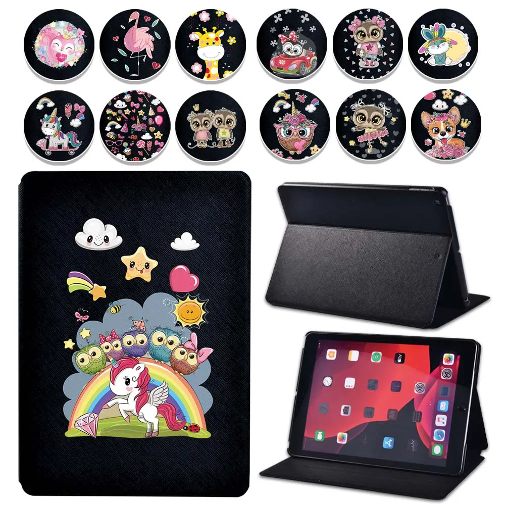 

Tablet Case for Apple Ipad 8 2020 8th Generation 10.2 Inch Tablet Shockproof Protective Case New Cute Cartoon