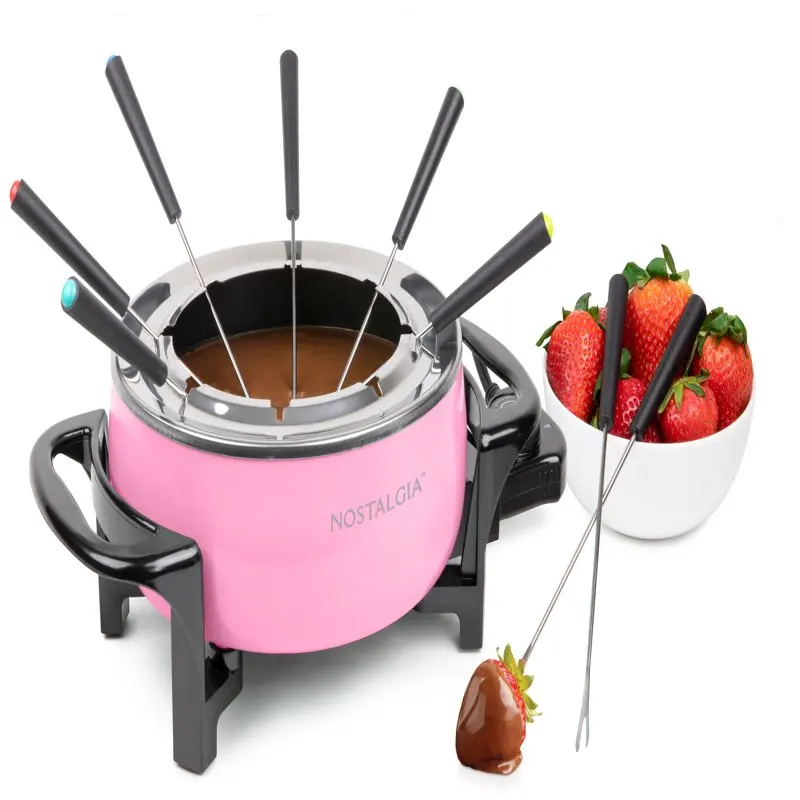 

NFPS6PK 12-Cup Electric Fondue Pot, Pink