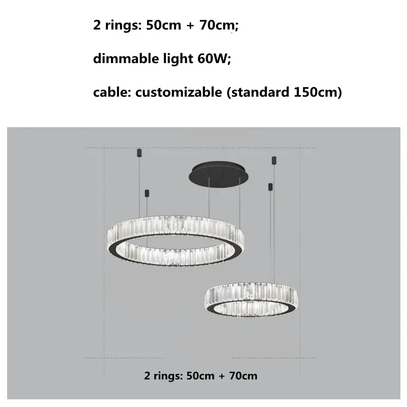 

Потолочная люстра LED хрустальная