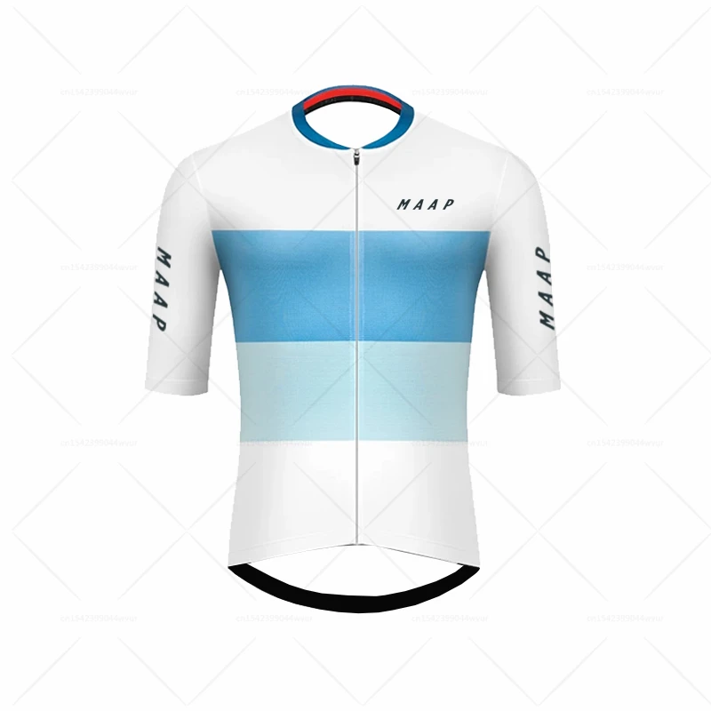 

2023 MAAP Джерси с коротким рукавом мужской велосипедный комплект быстросохнущая велосипедная Рубашка летняя велосипедная Одежда MTB Униформа roupa ciclismo Спортивная одежда