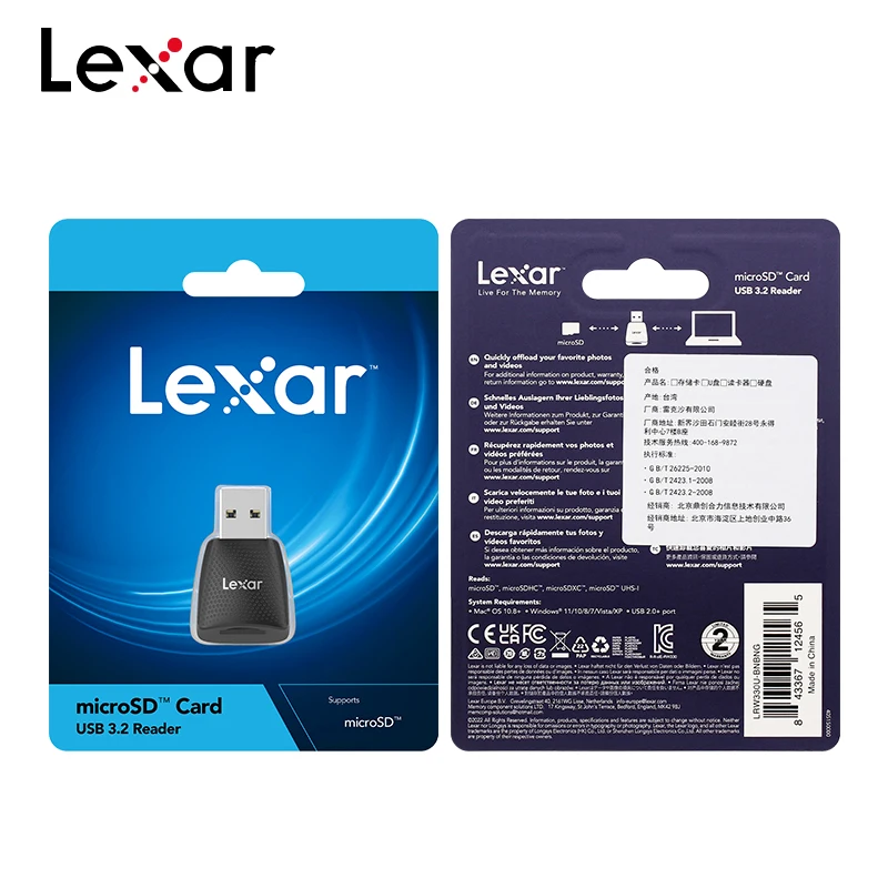 Устройство чтения карт Lexar USB3.2 Gen1 USB-A