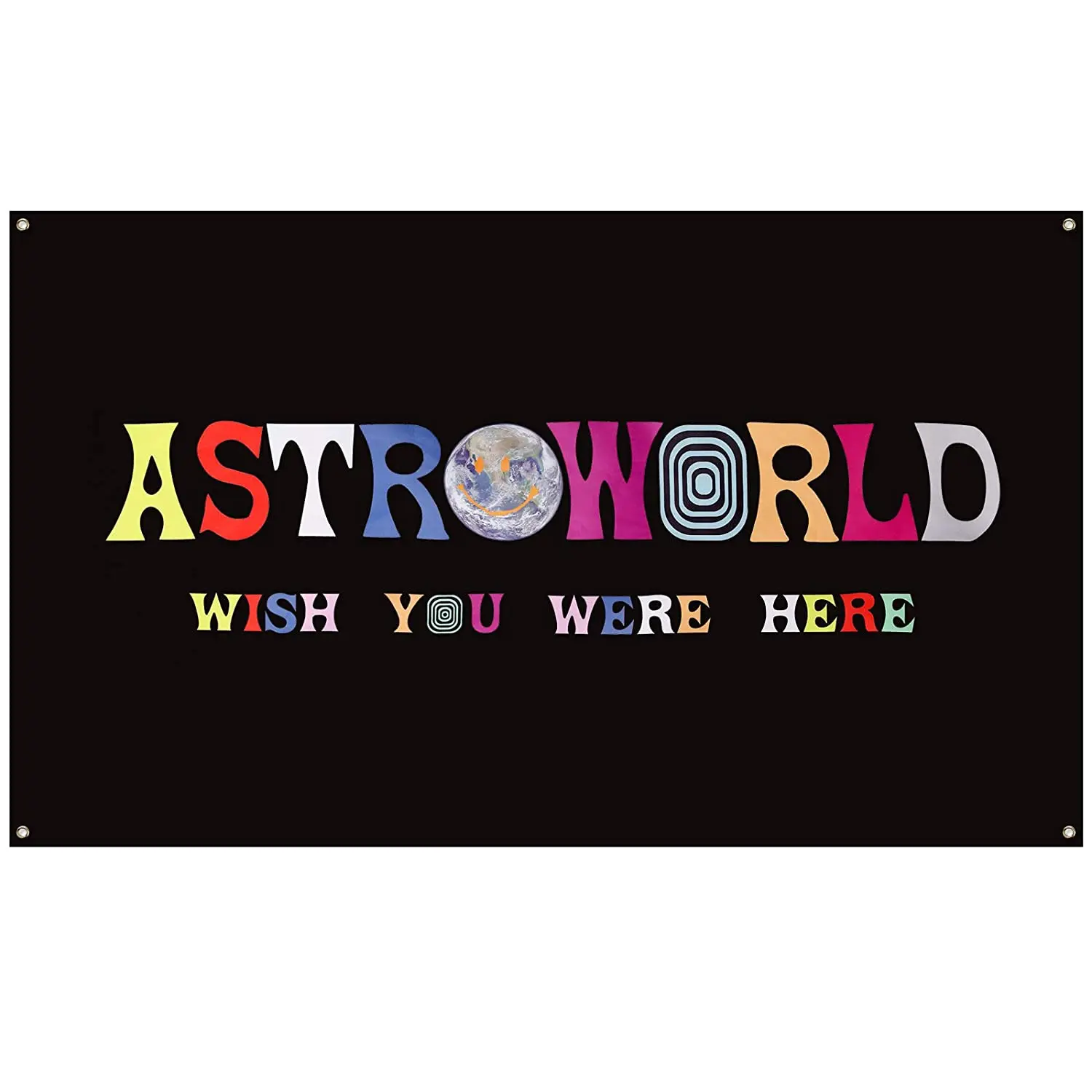

Черный флаг Astroworld, 3x5 футов, баннер с флагом, мужской настенный флаг для колледжа, Декор Спальни, задних ворот, вечеринок, подарок