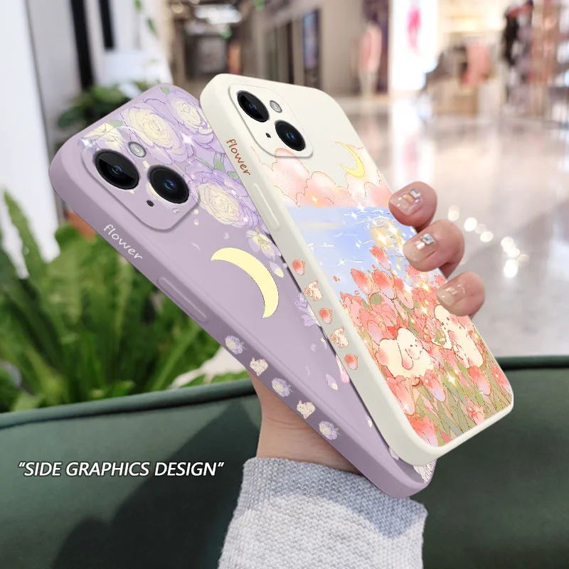 

Чехол для iPhone 14 13 12 11 Pro Max Mini X XR XS SE2020 8 7 Plus 6 6S Plus