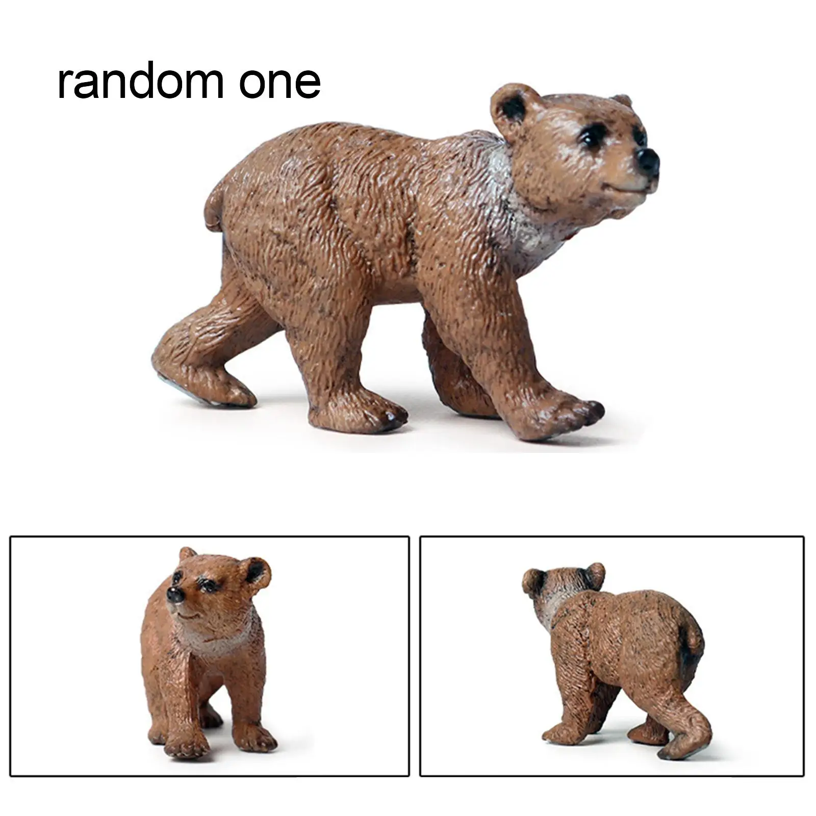 

16Pcs Miniature Animals Model Animals Figures Playset Animal Learning Toys Kids for Table Party Decoration Ornaments